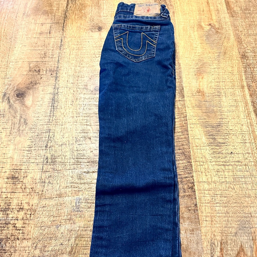 True Religion Boys Size 8 Geno Relaxed Slim Jeans